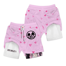 Luffy Performance Shorts Personalized Anime Gym Clothes-1-gear otaku