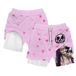 Luffy Performance Shorts Personalized Anime Gym Clothes-1-gear otaku