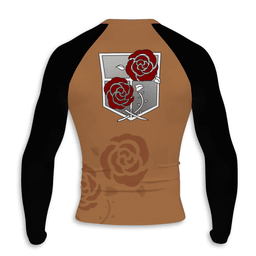 Training Corps Anime Compression Shirts Long Sleeve-1-gear otaku
