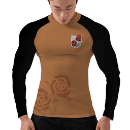 Training Corps Anime Compression Shirts Long Sleeve-1-gear otaku