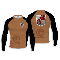 Training Corps Anime Compression Shirts Long Sleeve-1-gear otaku