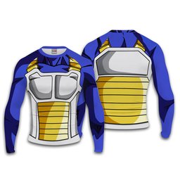 Tien Shinhan Anime Compression Shirts Long Sleeve-1-gear otaku