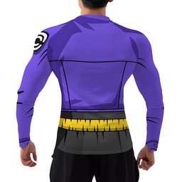 Tien Shinhan Anime Compression Shirts Long Sleeve-1-gear otaku