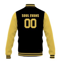 Soul Evans Anime Varsity Baseball Jacket Personalized NTT060242012-3-Gear-Otaku