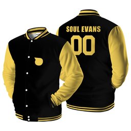 Shinigami Anime Varsity Baseball Jacket Personalized-1-gear otaku