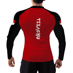 Pikachu Anime Compression Shirts Long Sleeve Personalized-1-gear otaku