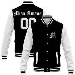 Misa Amane Anime Varsity Baseball Jacket Personalized NTT0207247015-2-Gear-Otaku