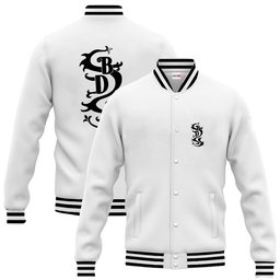 Black Dragon Gang Anime Varsity Baseball Jacket NTT060241014-2-Gear-Otaku