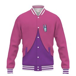 Funny Valentine Anime Varsity Baseball Jacket NTT0207249019-4-Gear-Otaku