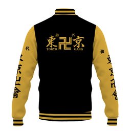 Tokyo Manji Gang Anime Varsity Baseball Jacket NTT060241011-3-Gear-Otaku