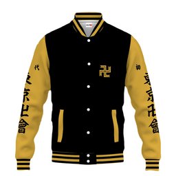 Tokyo Manji Gang Anime Varsity Baseball Jacket NTT060241011-4-Gear-Otaku