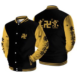 Rokuhara Tandai Gang Anime Varsity Baseball Jacket-1-gear otaku