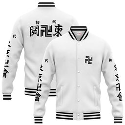 Kanto Manji Gang Anime Varsity Baseball Jacket NTT060241013-2-Gear-Otaku