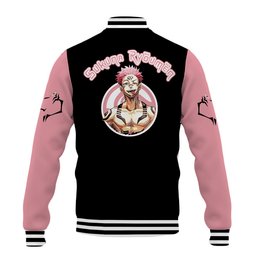 Sukuna Ryoumen Anime Varsity Baseball Jacket Personalized NTT060244015-4-Gear-Otaku