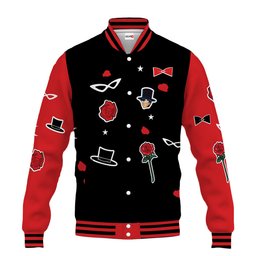 Tuxedo Mask Anime Custom Varsity Baseball Jacket Personalized NTT0602430110A-3-Gear-Otaku
