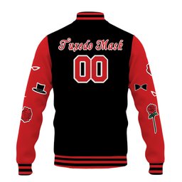 Tuxedo Mask Anime Custom Varsity Baseball Jacket Personalized NTT0602430110A-4-Gear-Otaku