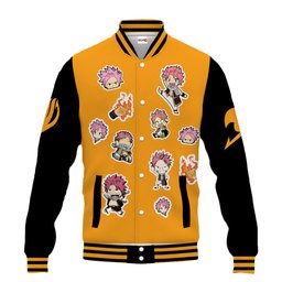 Natsu Dragneel Anime Varsity Baseball Jacket Personalized NTT0309242011-3-Gear-Otaku