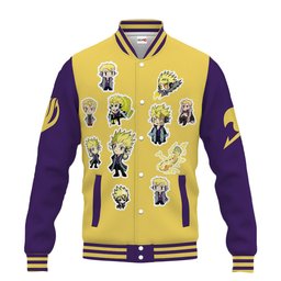 Laxus Dreyar Anime Varsity Baseball Jacket Personalized NTT0309242019-3-Gear-Otaku
