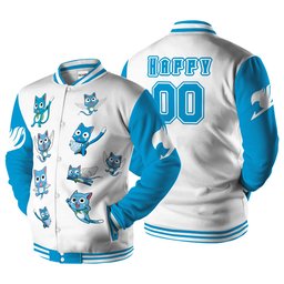 Mirajane Strauss Anime Varsity Baseball Jacket Personalized-1-gear otaku
