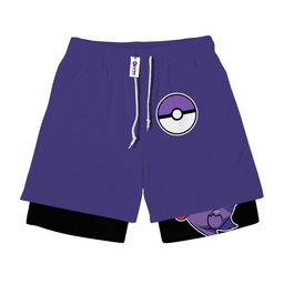 Greninja Performance Shorts Personalized Anime Gym Wear-1-gear otaku