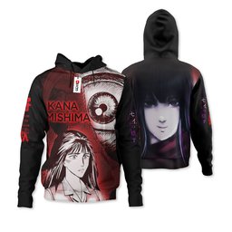Kana Kimishima Hoodie Shirts Horror Anime Halloween Custom Clothes GearOtaku.com