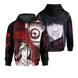 Kana Kimishima Hoodie Shirts Horror Anime Halloween Custom Clothes GearOtaku.com