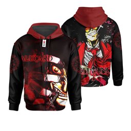 Alucard Hoodie Shirts Horror Anime Halloween Custom Clothes GearOtaku.com