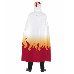 Kyojuro Rengoku Hooded Cloak Anime Costume Cosplay-Gearotaku.com