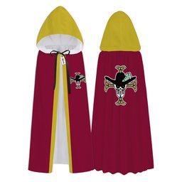 Dracule Mihawk Hooded Cloak Anime Costume Cosplay-Gearotaku.com