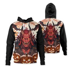 Oni Japan Hoodie Shirts Halloween Custom Clothes GearOtaku.com