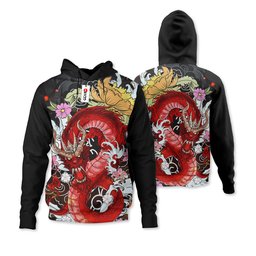 Dragon Yakuza Tattoo Japan Hoodie Shirts Custom Clothes GearOtaku.com