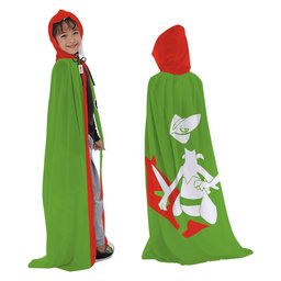 Sceptile Hooded Cloak Anime Costume Cosplay-Gearotaku.com