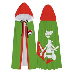 Sceptile Hooded Cloak Anime Costume Cosplay-Gearotaku.com