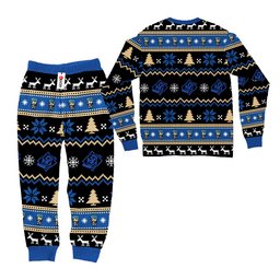 Xingqiu Pajamas Genshin Christmas Ugly Sleepwear GearOtaku.com