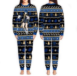Xingqiu Pajamas Genshin Christmas Ugly Sleepwear GearOtaku.com