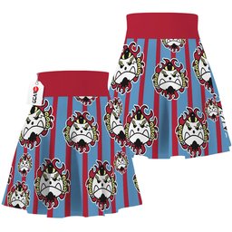 Luffy Dressrosa Arc Skate Skirt- gear otaku