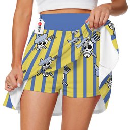 Luffy Dressrosa Arc Skate Skirt- gear otaku