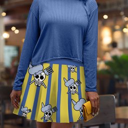 Luffy Dressrosa Arc Skate Skirt- gear otaku