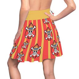 Luffy Dressrosa Arc Skate Skirt- gear otaku