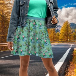 Kikuri Hiroi Skater Skirt- gear otaku
