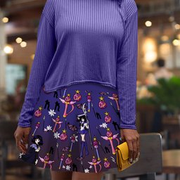 Kikuri Hiroi Skater Skirt- gear otaku