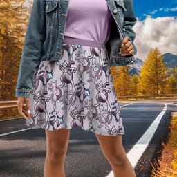 Kikuri Hiroi Skater Skirt- gear otaku