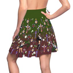 Kikuri Hiroi Skater Skirt- gear otaku