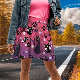 Kikuri Hiroi Skater Skirt- gear otaku