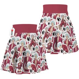 Ban Sin of Greed Skater Skirt- gear otaku
