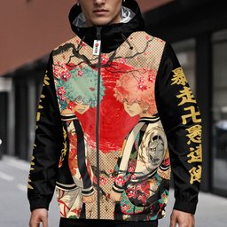 Mikey Windbreaker Jacket-1-gear otaku