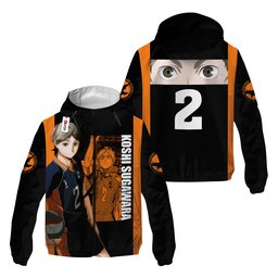 Shoyo Hinata Windbreaker Jacket-1-gear otaku
