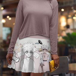 Ging Freecss Skater Skirt- gear otaku