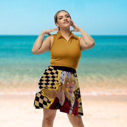 Yumeko Jabami Skater Skirt- gear otaku