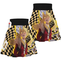 Yumeko Jabami Skater Skirt- gear otaku